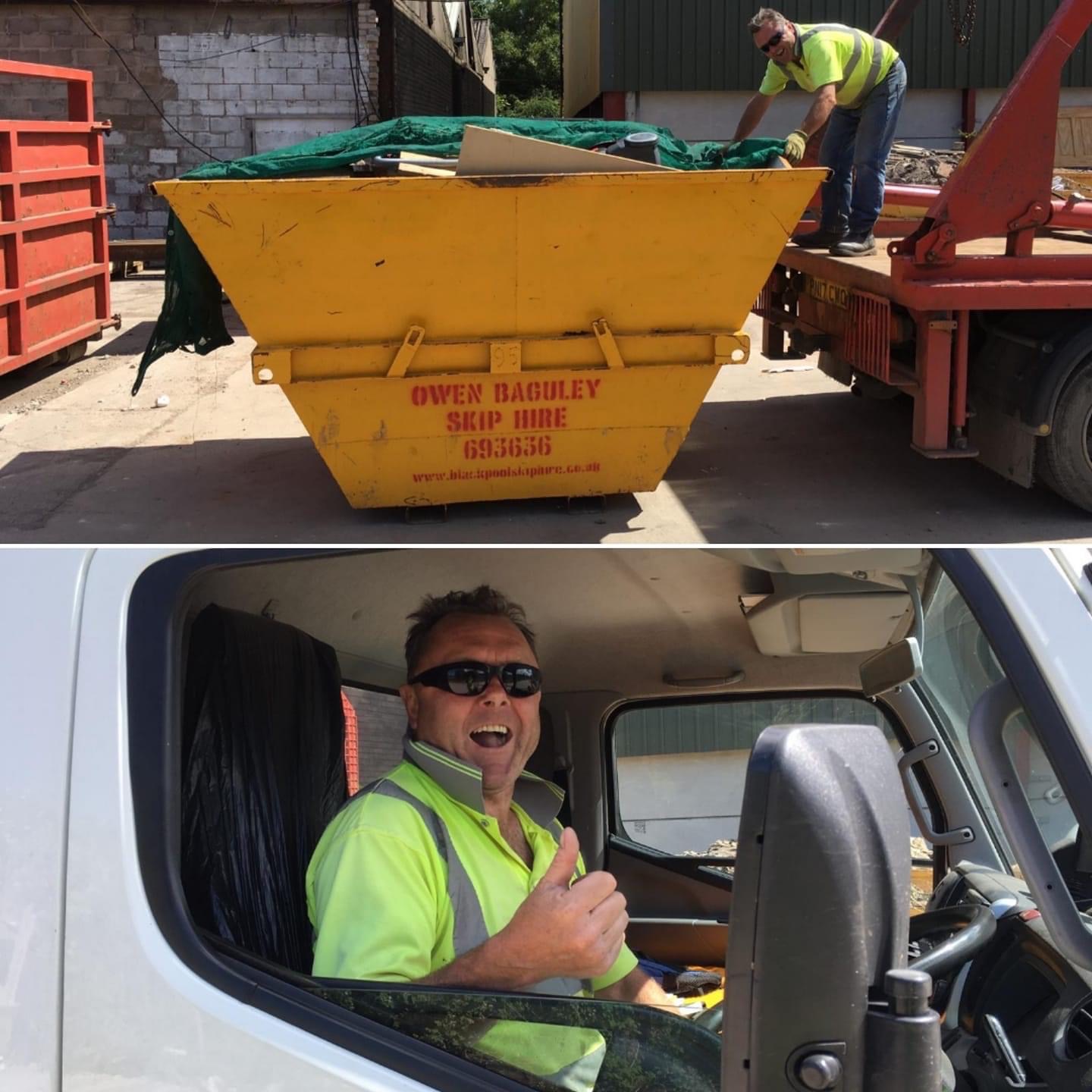 Baguley's Skip Hire Blackpool Skip Collection Request